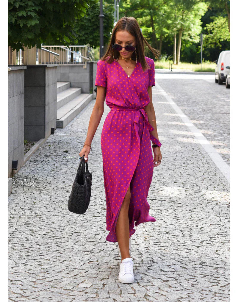 Suzanne™ | Abito Elegante con Scollo a V