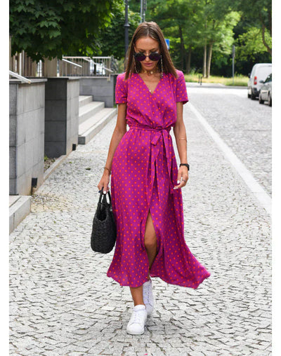 Suzanne™ | Abito Elegante con Scollo a V