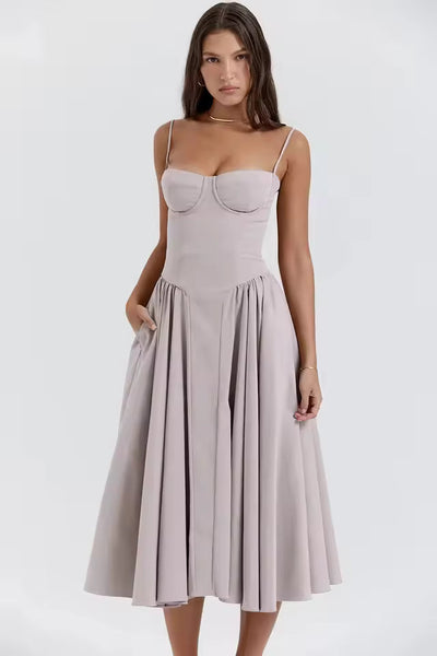 Francesca™ | Abito Maxi con Stampa Floreale