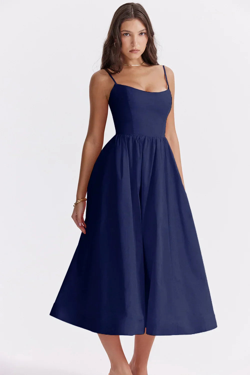 Ludovica™ | Abito Maxi Corallo