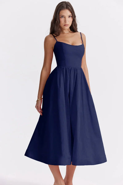 Ludovica™ | Abito Maxi Corallo