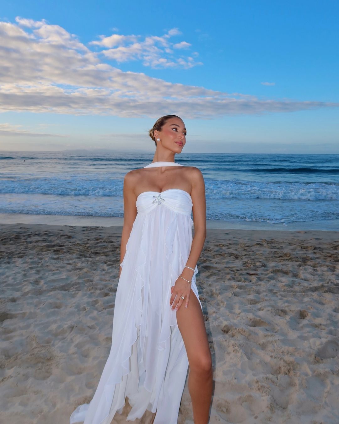 Dorine™ | Abito Maxi con Volant