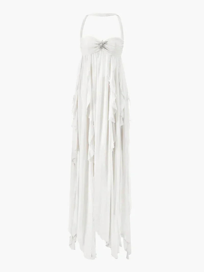 Dorine™ | Abito Maxi con Volant