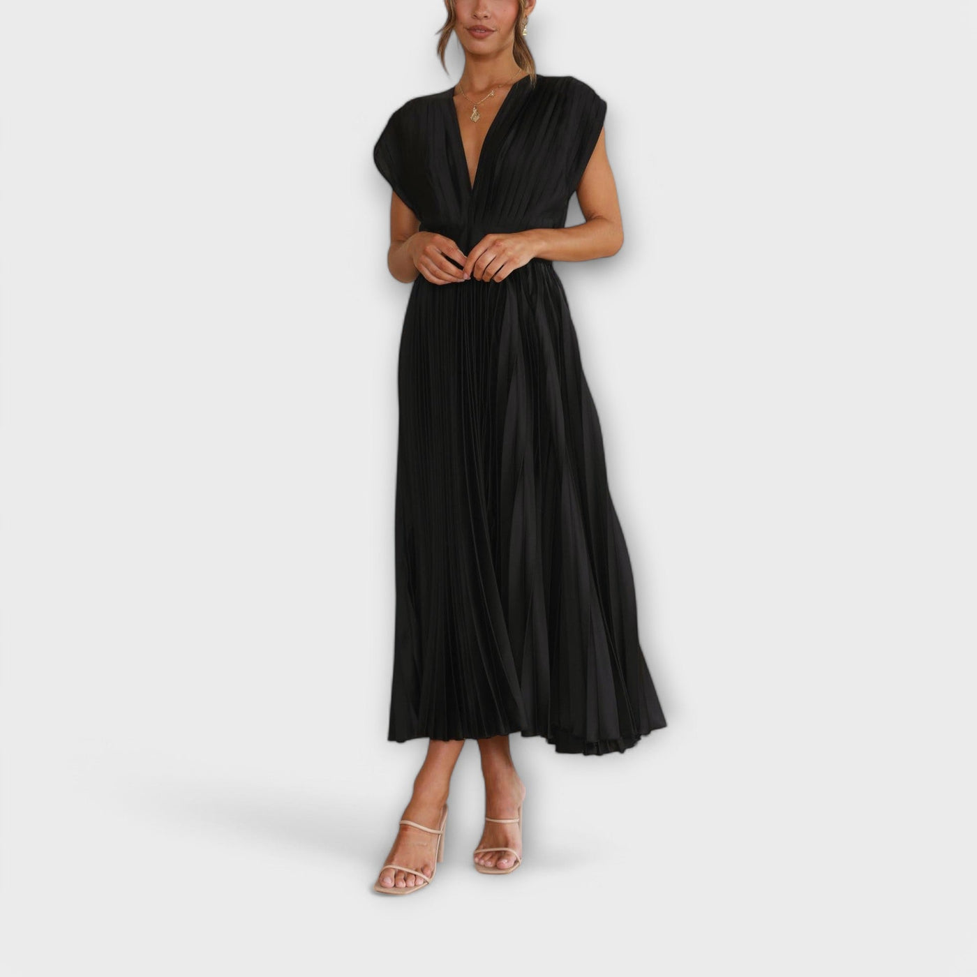 Alessia™ | Abito Plissettato Elegante