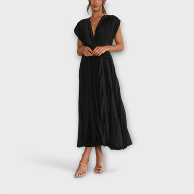 Alessia™ | Abito Plissettato Elegante