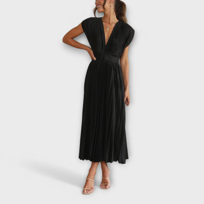 Alessia™ | Abito Plissettato Elegante