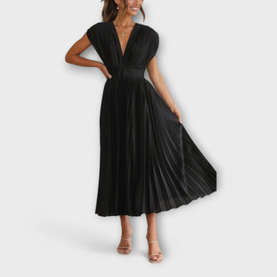 Alessia™ | Abito Plissettato Elegante