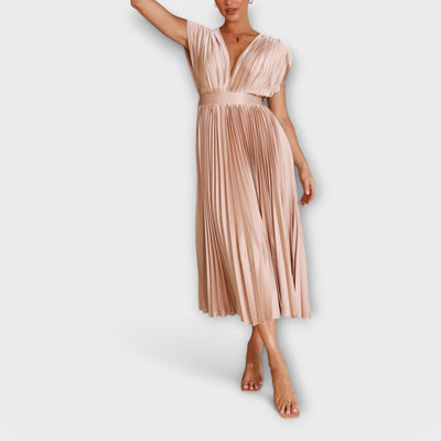 Alessia™ | Abito Plissettato Elegante