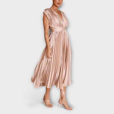 Alessia™ | Abito Plissettato Elegante