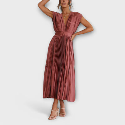 Alessia™ | Abito Plissettato Elegante