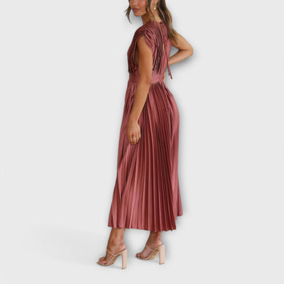 Alessia™ | Abito Plissettato Elegante