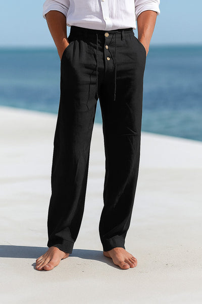 Ettore™ | Pantalone Estivo in Lino Leggero