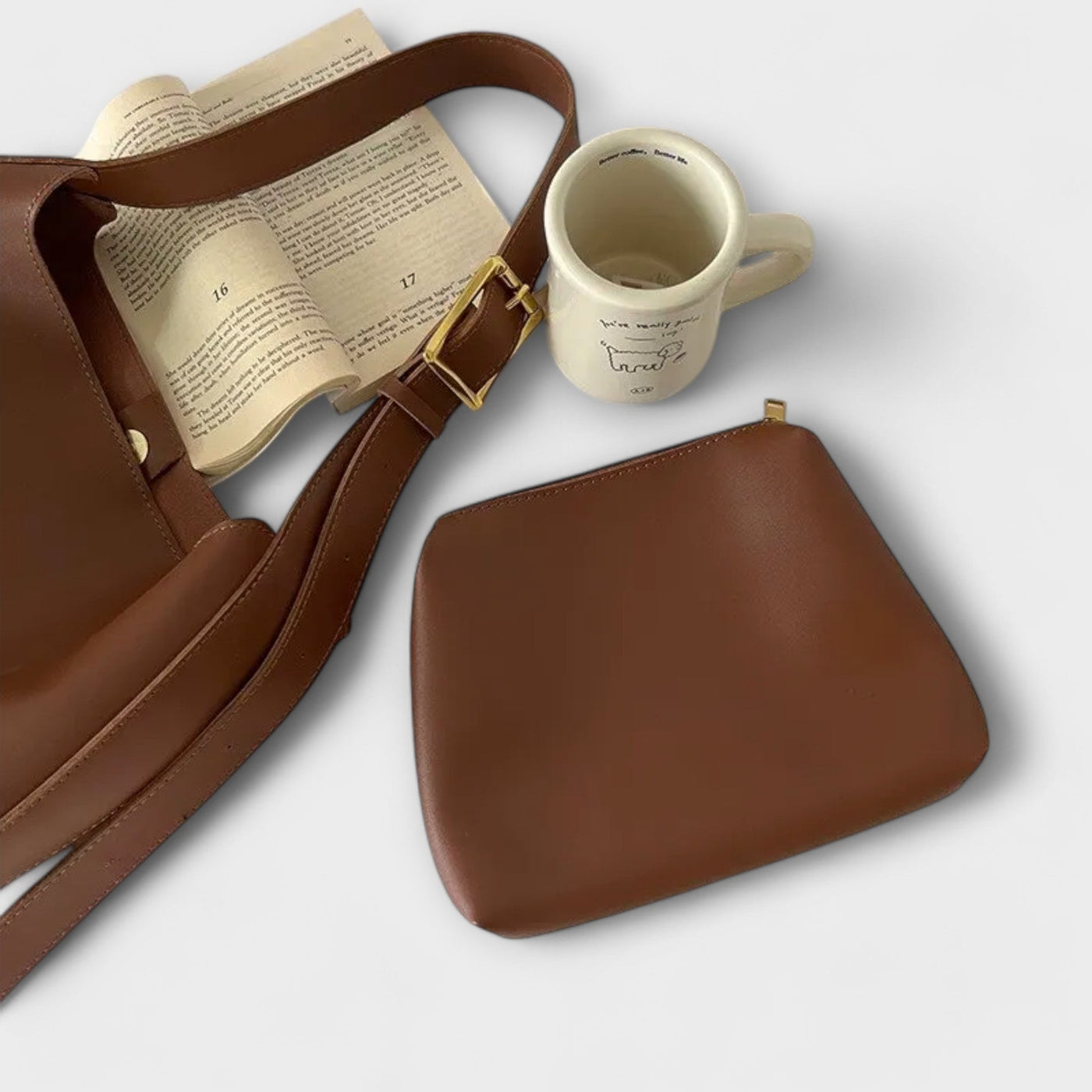 Irene™ | Borsa a Spalla in Pelle