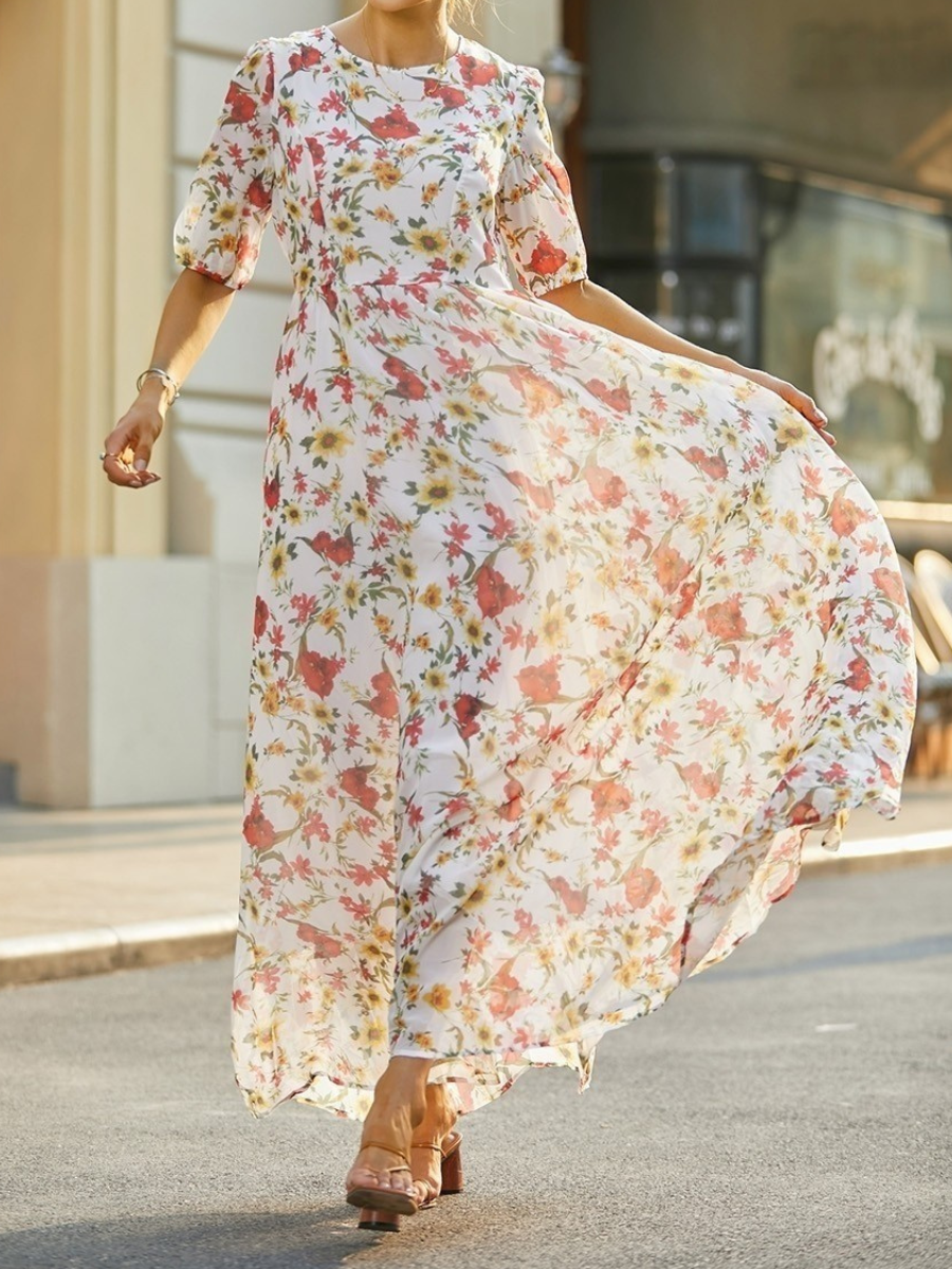 Romanthea™ | Abito Maxi Romantico