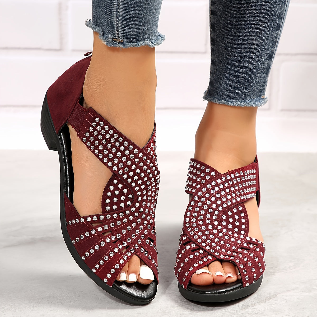 Zayla™ Sandali Comfort Sparkle