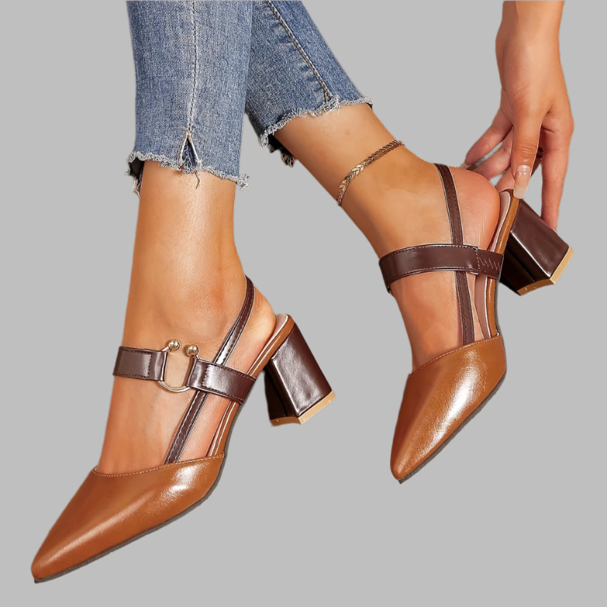 Luna™ | Slingback Bicolore