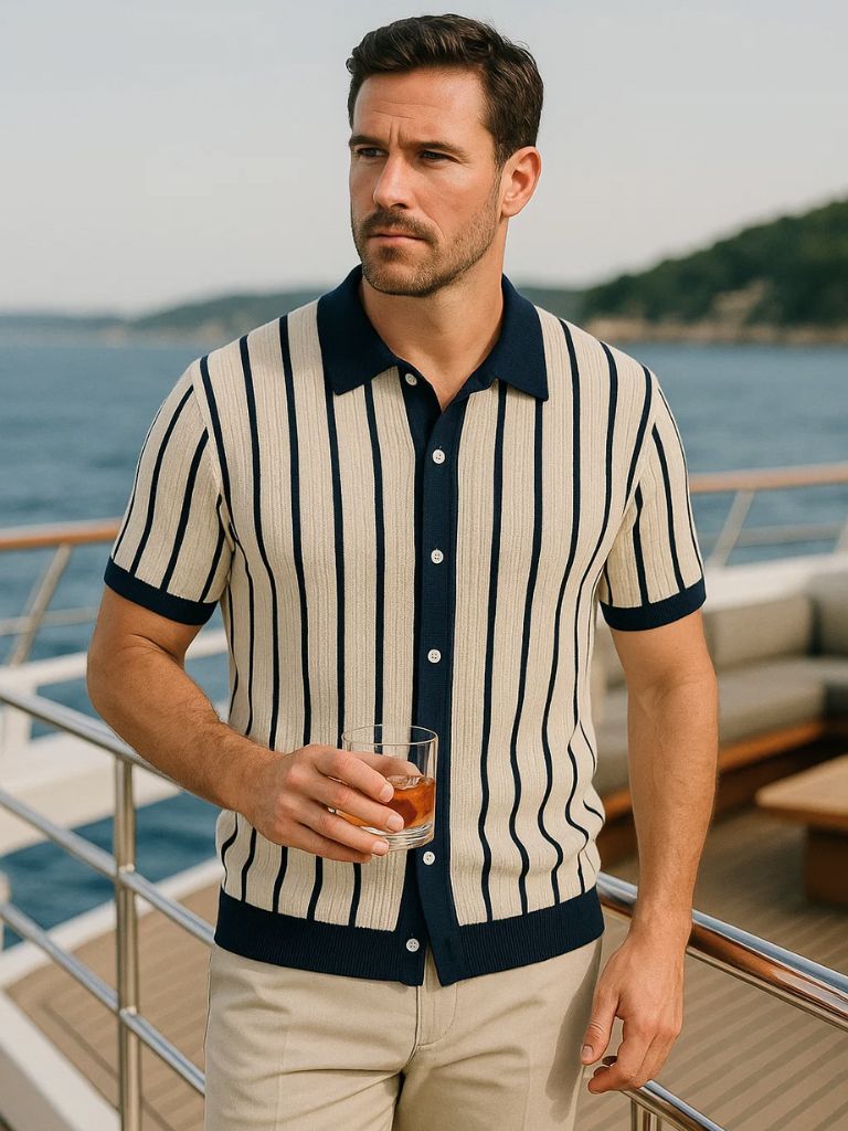 Brunetti™ | Polo in Maglia Atlantica