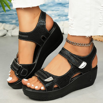 Lyra™ | Sandali Wedge Comfort-Lift