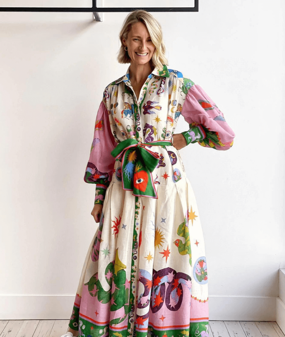 Serena™ | Elegante Abito Maxi Italiano