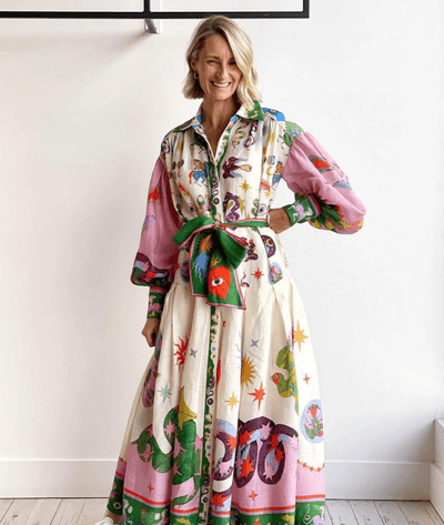 Serena™ | Elegante Abito Maxi Italiano