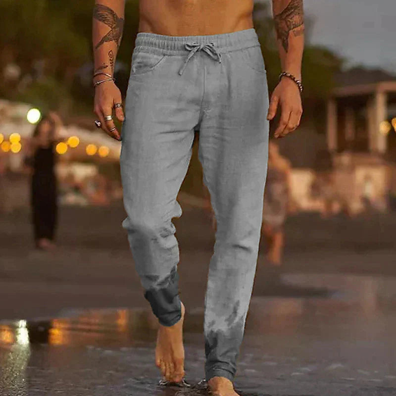 Maiko™ | Pantaloni in Lino Casual
