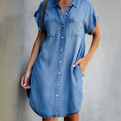 Elisa™ | Abito Camicia Relaxed