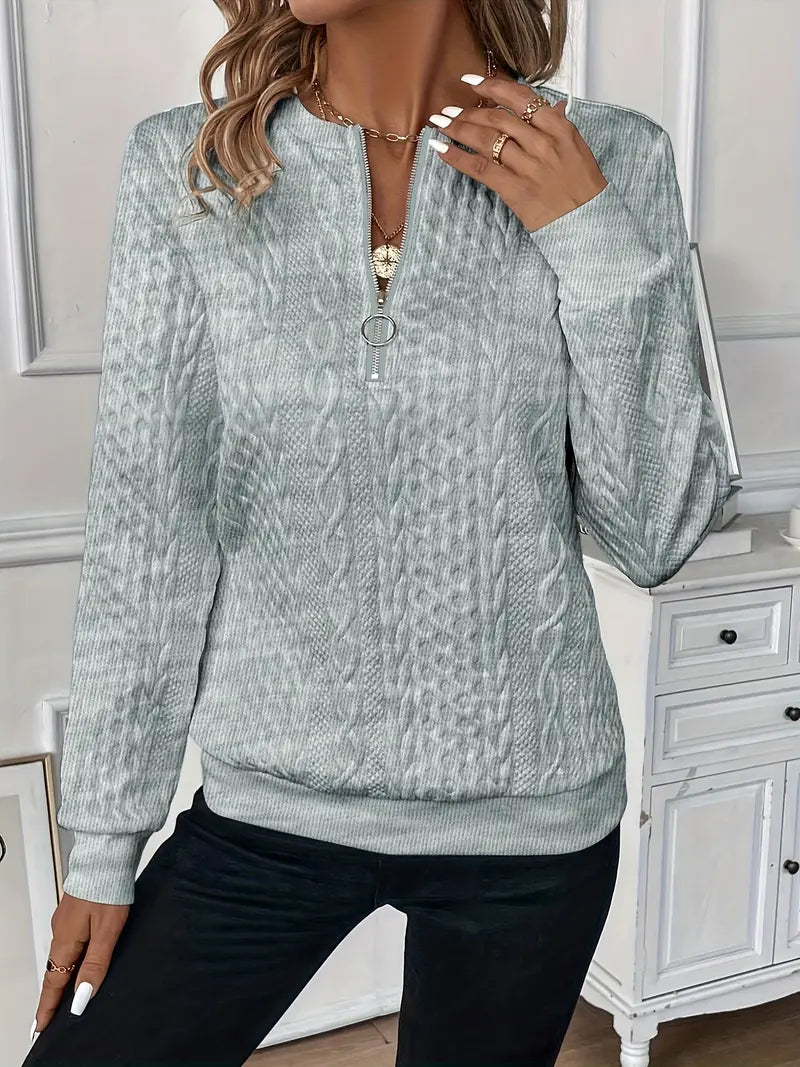 Silvia™ | Maglione Elegante con Zip