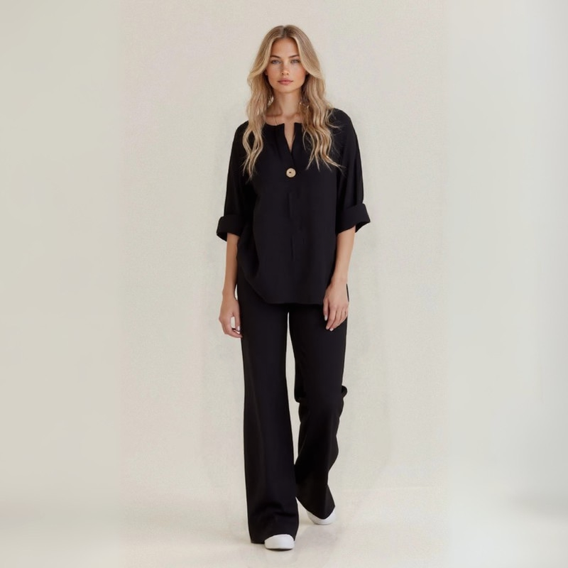 Mireille™ | Completo Estivo in Lino e Cotone Naturale