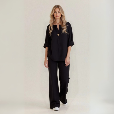 Mireille™ | Completo Estivo in Lino e Cotone Naturale