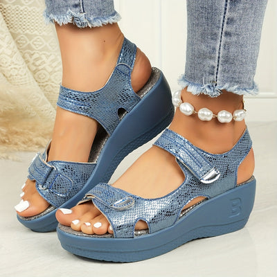 Lyra™ | Sandali Wedge Comfort-Lift