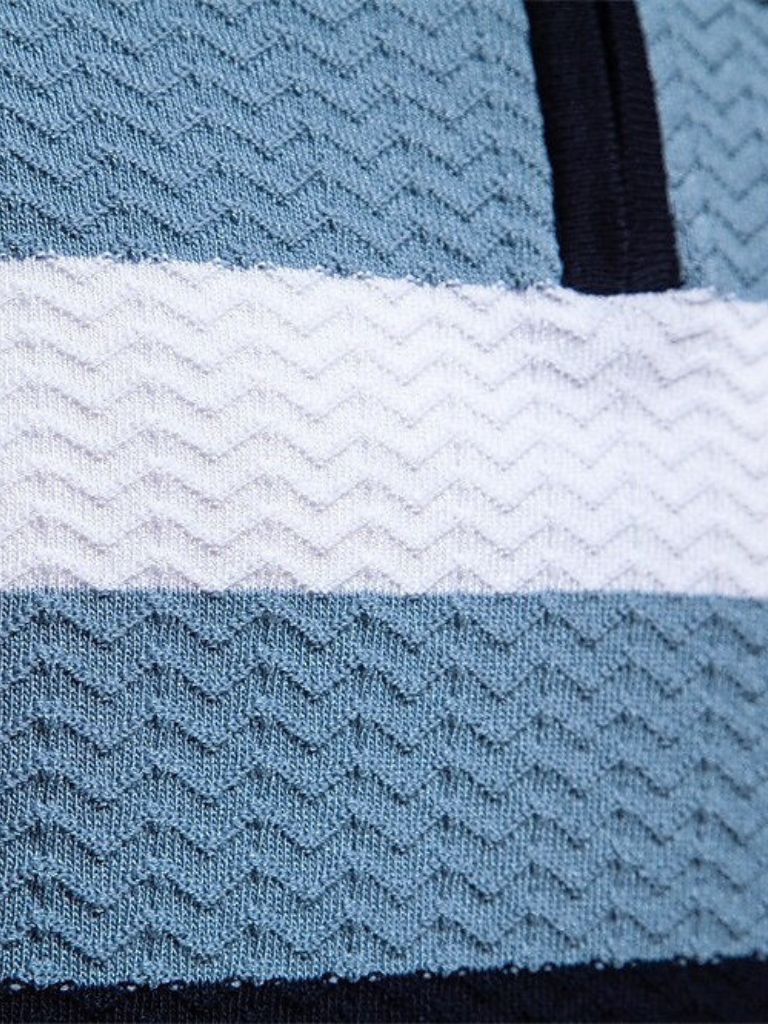 Harlowe™ | Polo con Maniche Corte e Zip