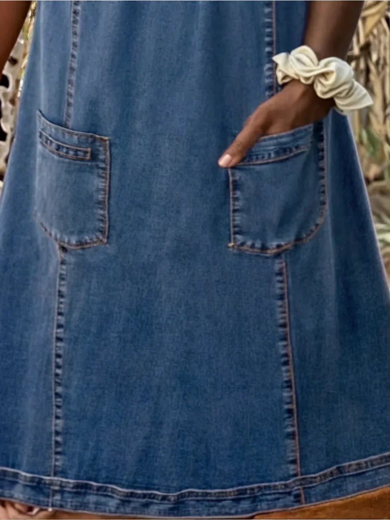 Isabella™ | Abito in Denim Morbido e Femminile