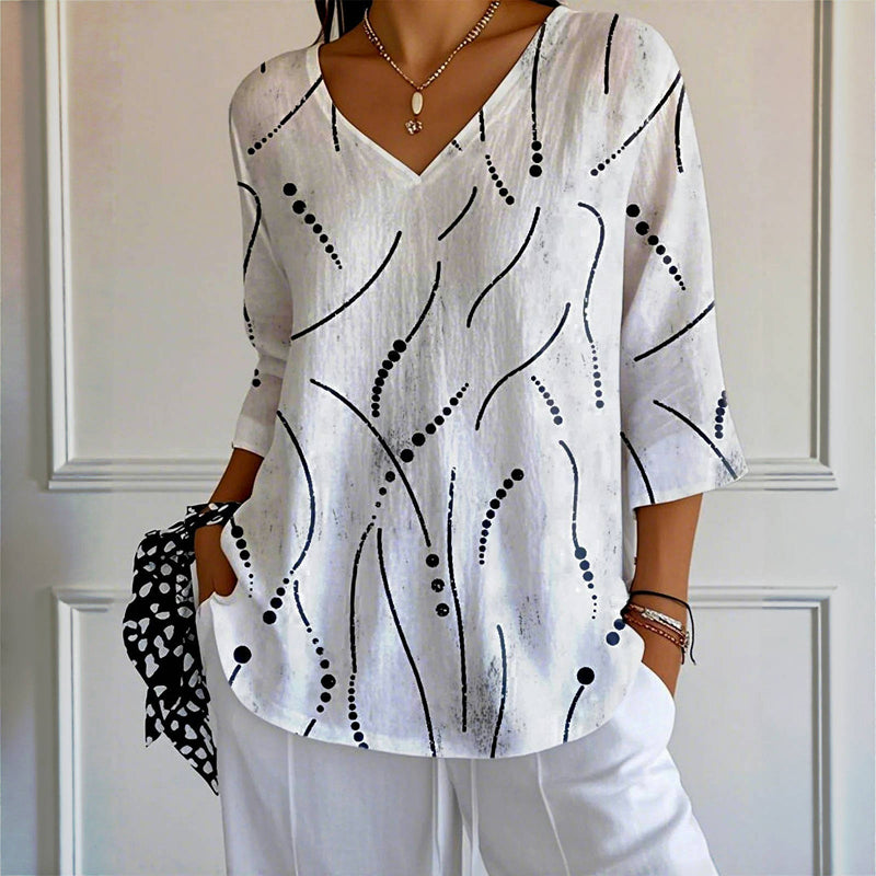 Bianca™ | Blusa Elegante e Raffinata