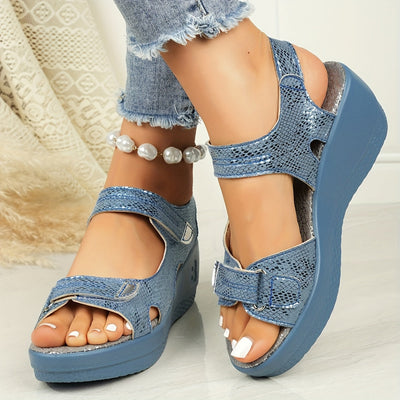 Lyra™ | Sandali Wedge Comfort-Lift
