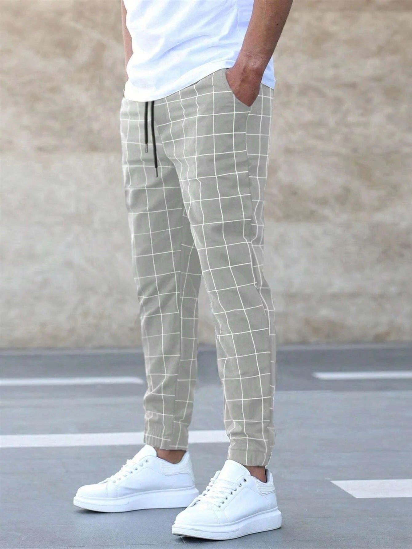 Colombo™ | Jogger Uomo a Quadri