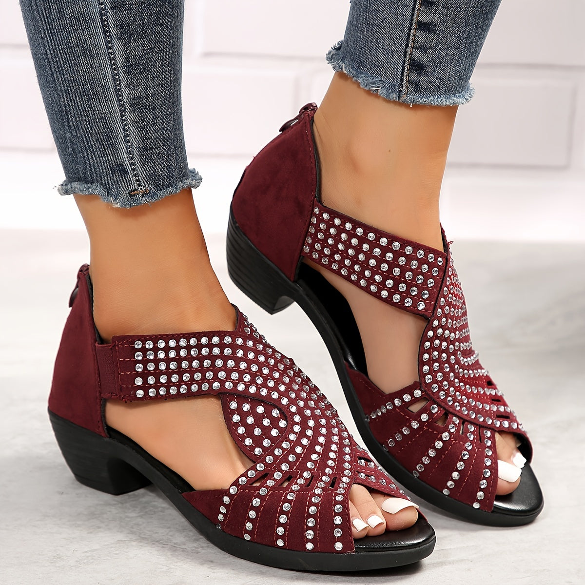 Zayla™ Sandali Comfort Sparkle