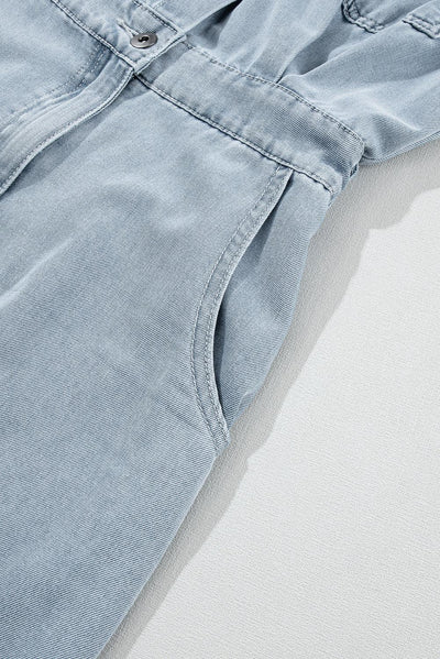 Vittoria™ | Abito in Denim con Maniche Pipistrello