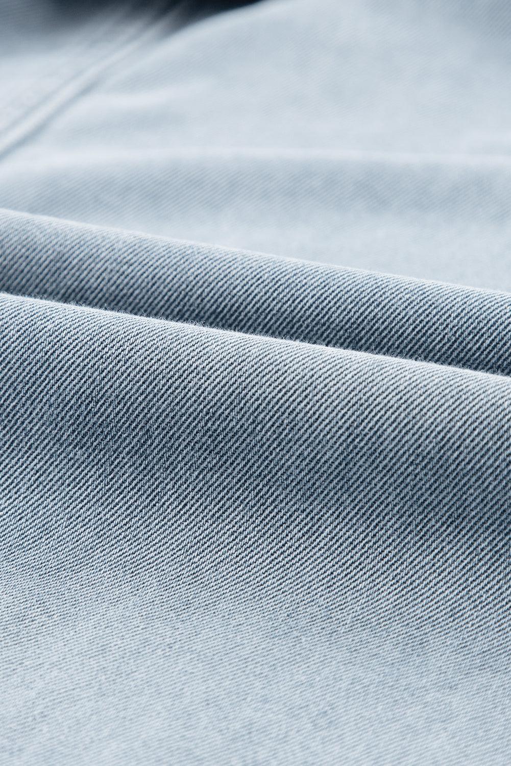 Vittoria™ | Abito in Denim con Maniche Pipistrello