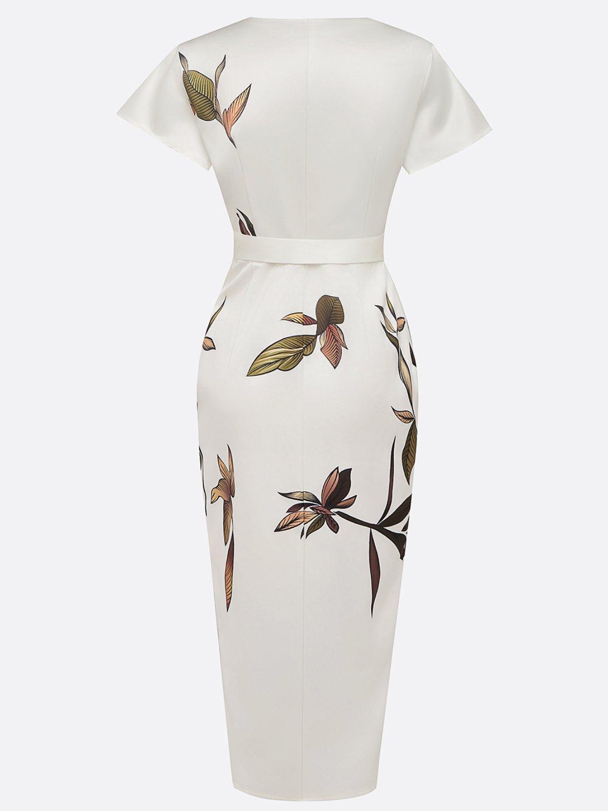 Luna™ | Abito midi in raso