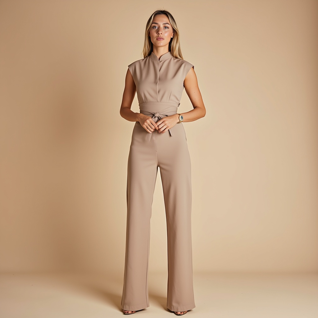 Zoé™ | Tuta Senza Maniche Elegante
