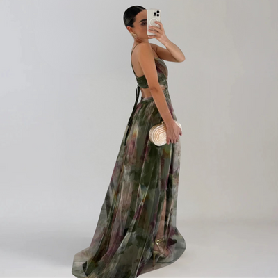 Giada™ | Abito Leggero Con Motivo Floreale