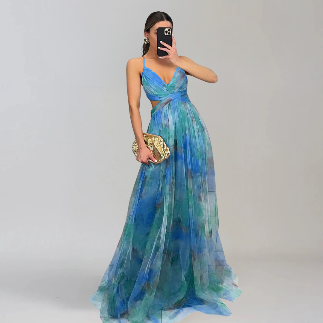 Giada™ | Abito Leggero Con Motivo Floreale