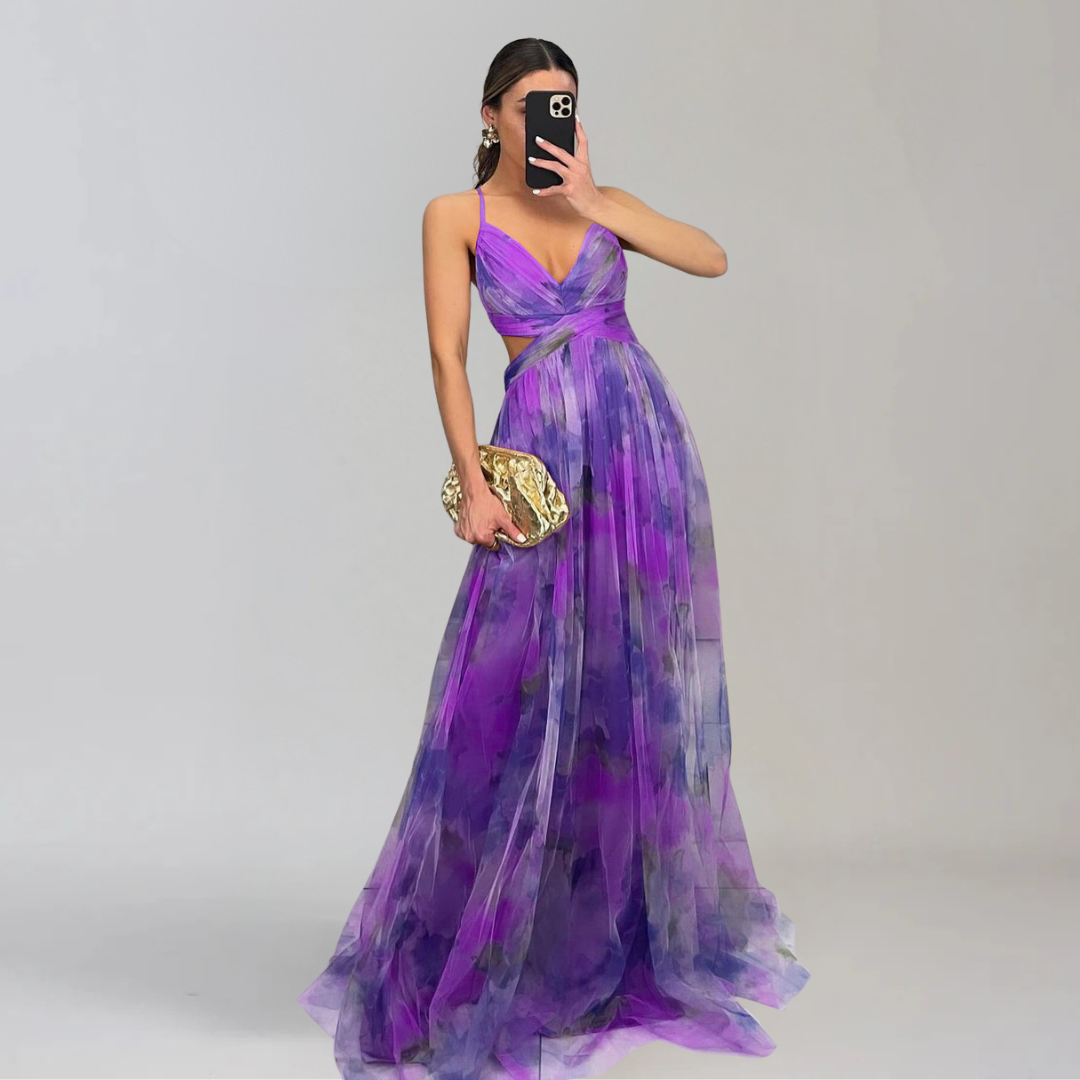 Giada™ | Abito Leggero Con Motivo Floreale