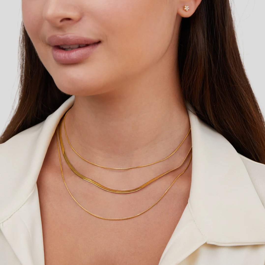 Serena™ | Collana Catena Dorata