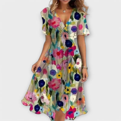 Bianca™ | Abito da Donna con Scollo a V