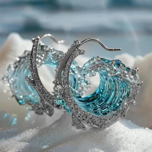 Chiara™ | Orecchini Oceano Prezioso