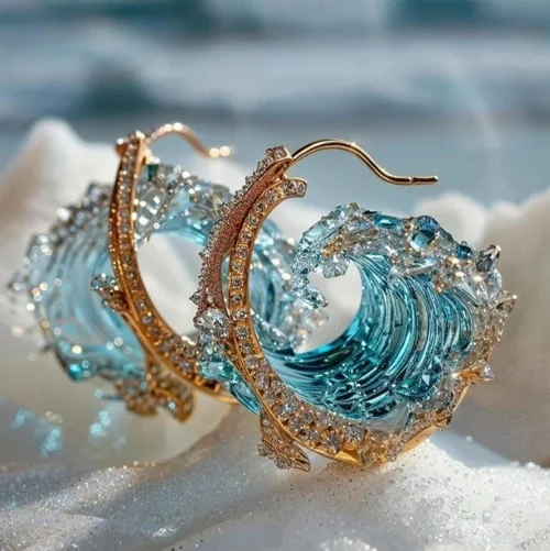 Chiara™ | Orecchini Oceano Prezioso