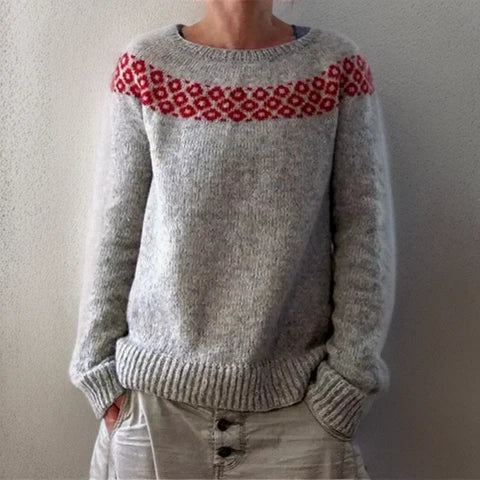 Beatrice™ | Maglione Elegante Geometrico