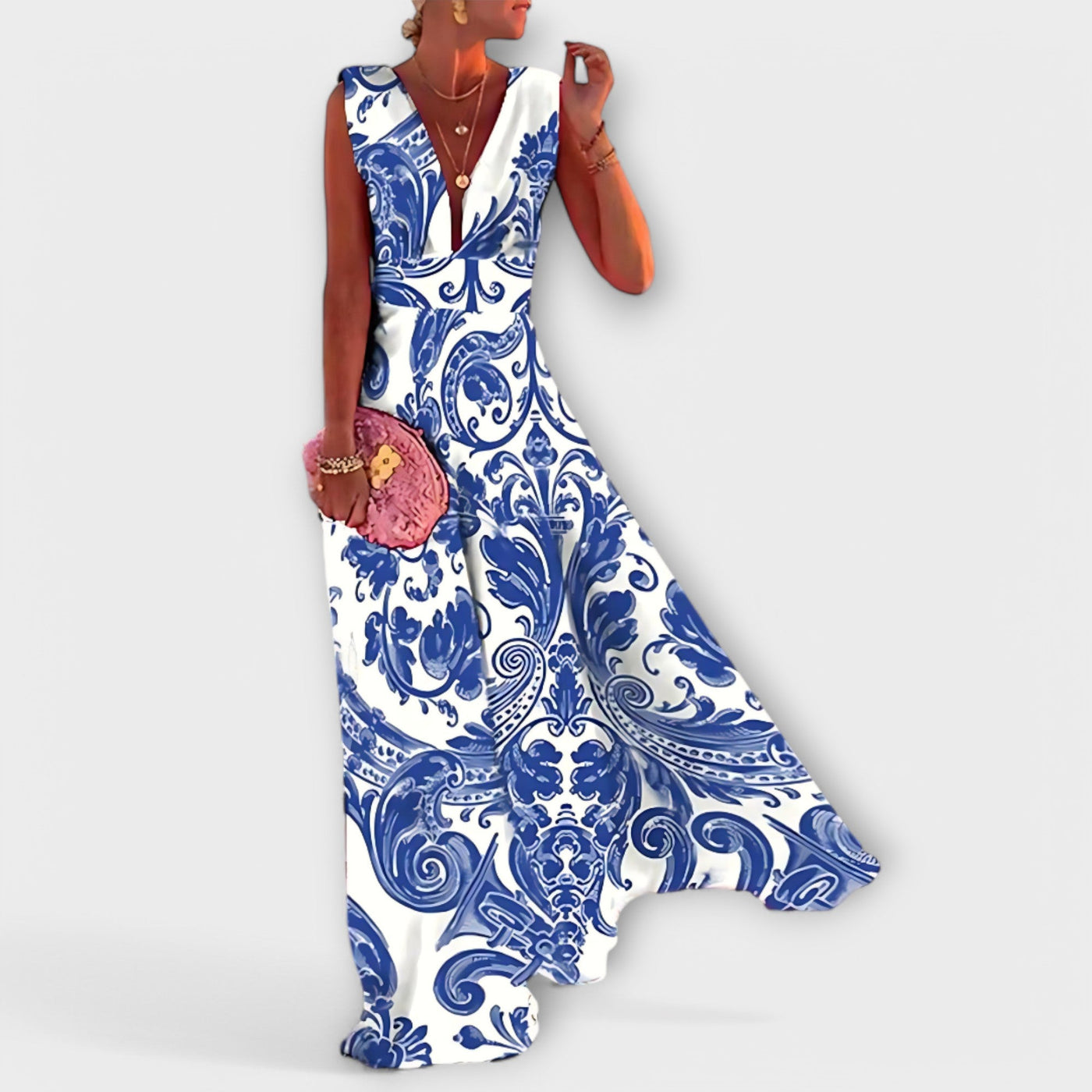 Giada™ | Abito Elegante Senza Maniche