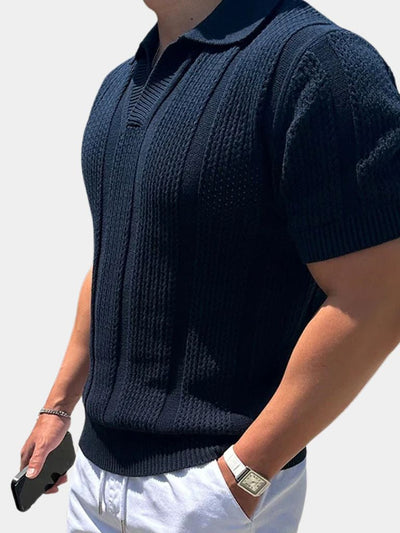Solenne™ | Polo Testurizzata Avorio